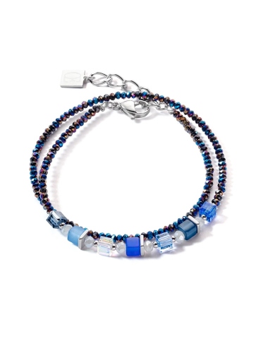 Фото Браслет Joyful Colours Dark Blue Coeur de Lion 4564/30-0700