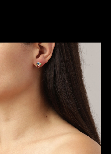Серьги BILLIS SG PASTEL MULTI Dyrberg Kern 460045