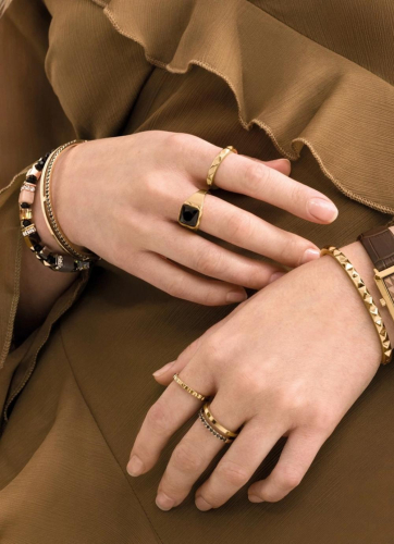 Фото Кольцо Spikes Gold Coeur de Lion 0135/40-1600 54