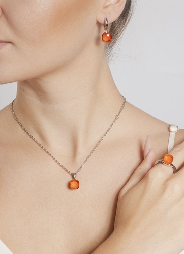 Фото Кольцо Firenze Qudo 611931 BR/S