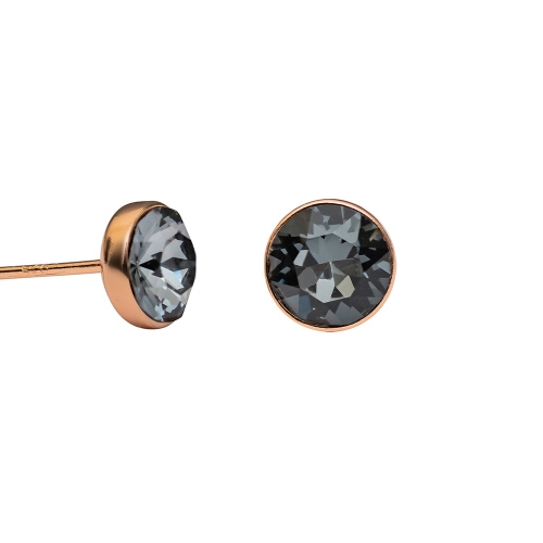 Фото Пусеты Crystal Silver Night Kristal Fiore Luna SWE297 CSN RG