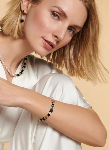 Фото Серьги Black-Gold Coeur de Lion 5086/21-1316