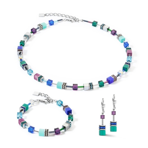 Фото Колье Turquoise-Purple Coeur de Lion 2838/10-0608