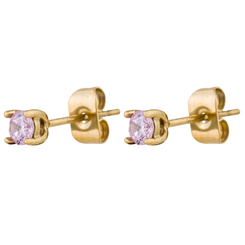 Фото Пусеты LIGHT ROSE Art Deco Fiore Luna AE03187-1 R/G