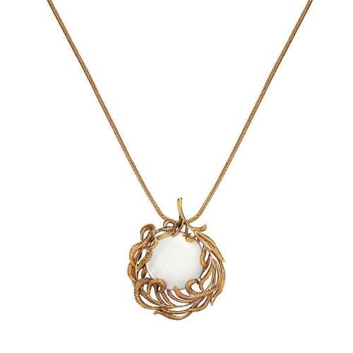 Фото Колье/Брошь Piuma di Fenice Fiore di Firenze CO2907 PEARL