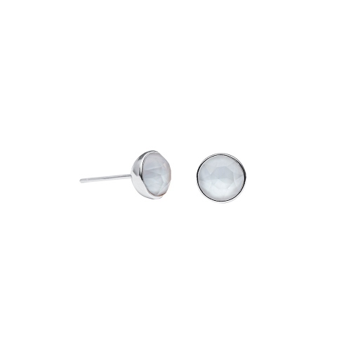 Фото Пусеты Crystal Powder Grey Kristal Fiore Luna SWE298 CPG S