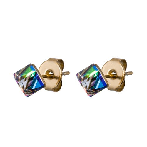 Фото Пусеты Crystal Holographic Fiore Luna Classic SWE0127/1 H G