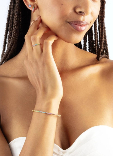 Фото Браслет Multicolour Rainbow-Gold 17 Coeur de Lion 0146/32-1535 17