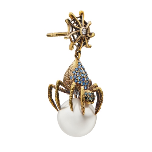 Фото Серьги Ragno Art Nouveau piccolo Fiore di Firenze OR2210 TANZANITE