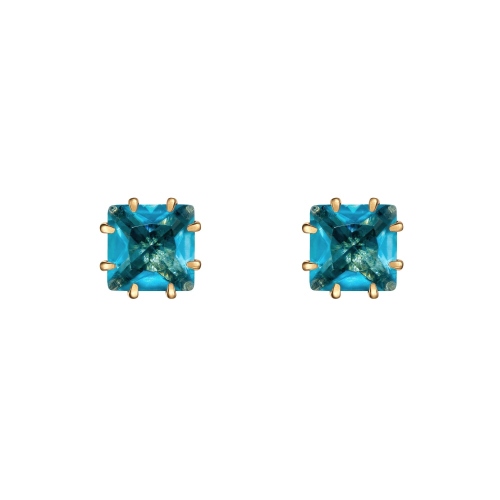 Фото Серьги пусеты VIVIENNE Fiore di Firenze OR1606 BLU PICCOLO