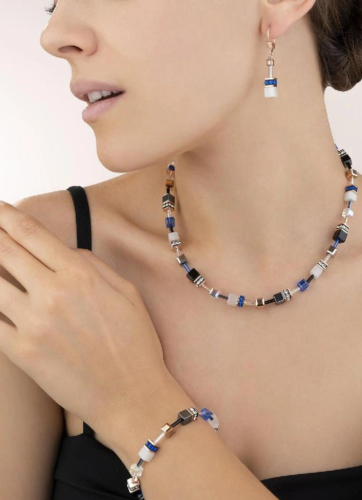 Фото Серьги White-Blue Coeur de Lion 4013/20-0700