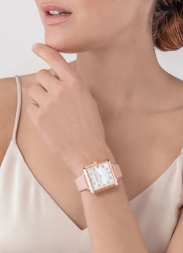 Комплект Rose-Mother of pearl часы+браслет Coeur de Lion 7631/53-1928