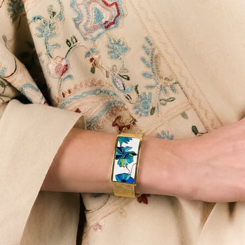 Браслет на металлическом ремешке Fiore Luna CB13600-21