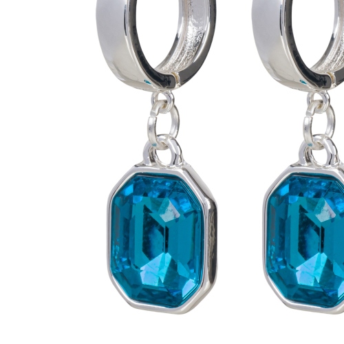 Фото Серьги Aquamarine Elegia Fiore Luna LE6117 S