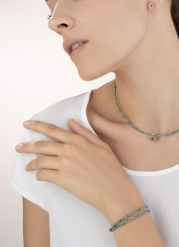 Фото Колье Petrol Coeur de Lion 5033/10-0624