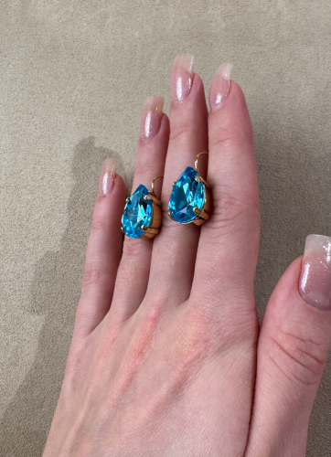 Фото Серьги Claudio Canzian CC00202230 light blue