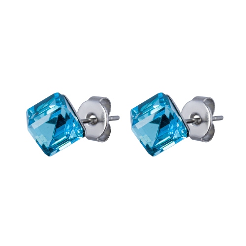 Фото Пусеты Aquamarine Fiore Luna Classic SWE2127/2 A S
