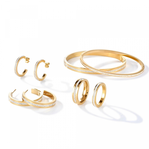 Фото Кольцо Crystal-Gold Coeur de Lion 0129/40-1816 52