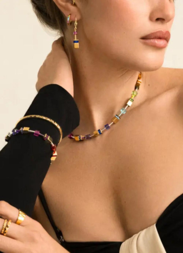 Фото Браслет Multicolour Rainbow-Gold Coeur de Lion 3015/30-1535