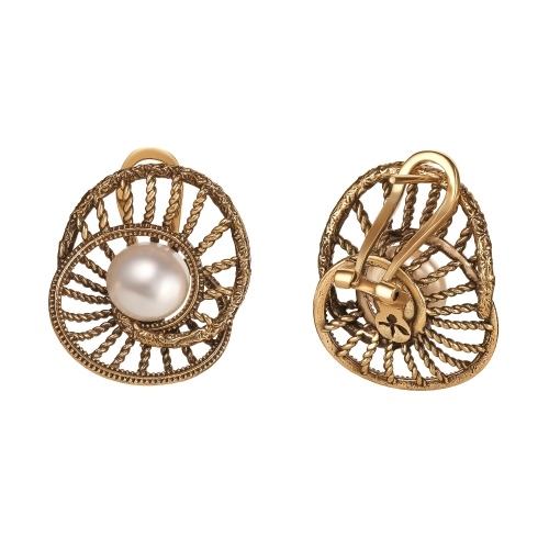 Фото Серьги ARCLET Fiore di Firenze OR1729 PEARL