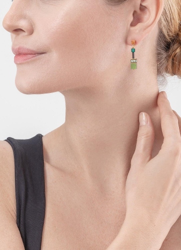 Фото Серьги Green Coeur de Lion 4905/21-0500