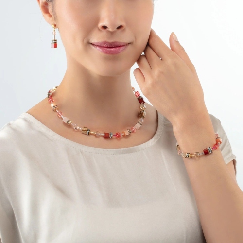 Фото Колье Red-Beige Coeur de Lion 4905/10-0310