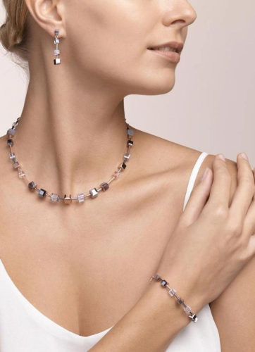 Фото Серьги Rosegold-Silver Coeur de Lion 5061/21-1631