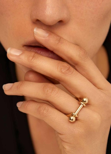Фото Кольцо Pick 1 с золотом UNOde50 ANI0642ORO00018