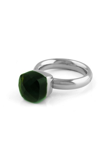 Фото Кольцо Firenze olive 17.2 мм Qudo 610013 G/S