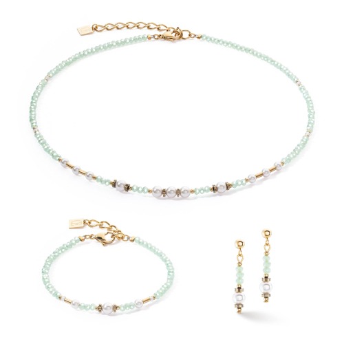 Фото Колье Light Green Coeur de Lion 4434/10-0520