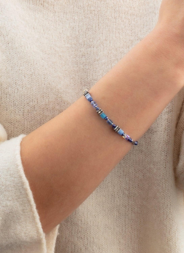 Фото Браслет Mini Cubes blue Coeur de Lion 4565/30-0700