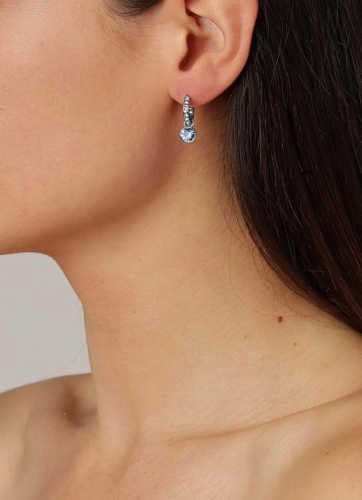 DESSA SS LIGHT BLUE серьги 380065