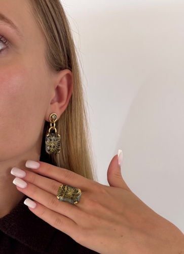 Фото Серьги Claudio Canzian CC00202824 gray