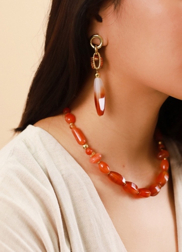 Фото Серьги Agate Nature Bijoux NB23.1-12-78366