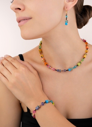 Фото Браслет Multicolour Rainbow Gold Coeur de Lion 2838/30-1573