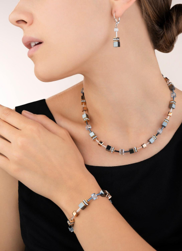 Фото Колье Ice Blue Coeur de Lion 4015/10-0730