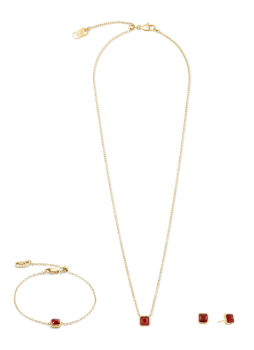 Фото Серьги Red agate Coeur de Lion 1301/21-0300