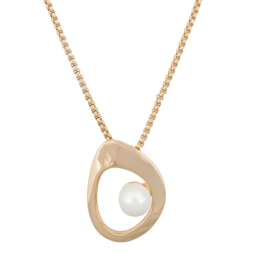 Колье WHITE PEARL Fiore Luna BBN13063-02 G