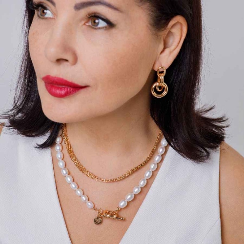 Фото Серьги Nodules Fiore Luna Classic Fiore Luna AL4505 G