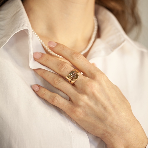 Фото Кольцо GOLD Fiore Luna Classic Fiore Luna KBR02748-02