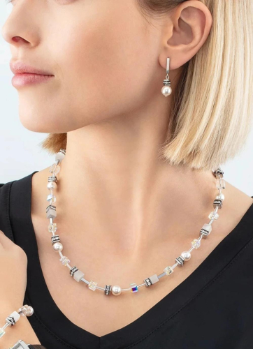 Фото Серьги White-Silver Coeur de Lion 4081/21-1417