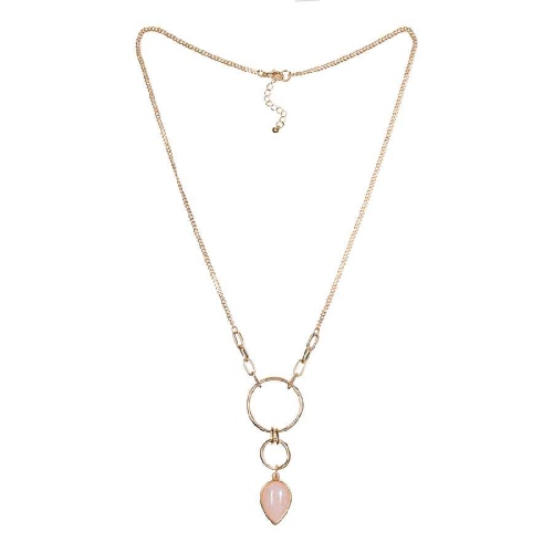 Фото Колье ROSE QUARTZ Elegia Fiore Luna LN3171-4 R/G