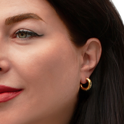 Серьги Crystal Fiore Luna A2409SW-E02.2 BW/G