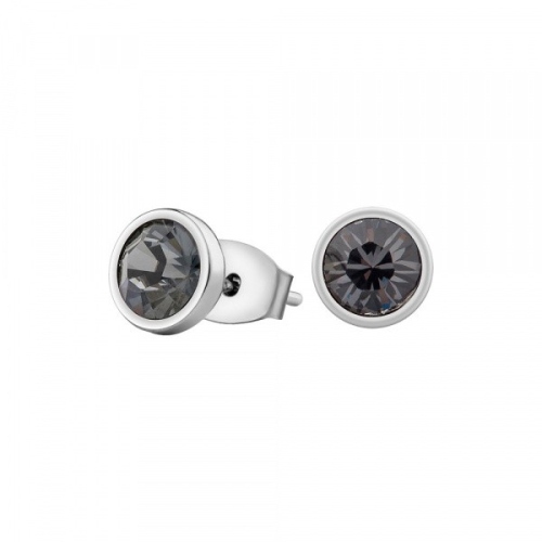 Фото Пусеты Crystal Silver Night Kristal Fiore Luna SWE297 CSN S