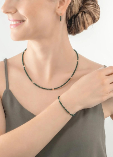 Фото Браслет Dark Green Coeur de Lion 2033/30-0521