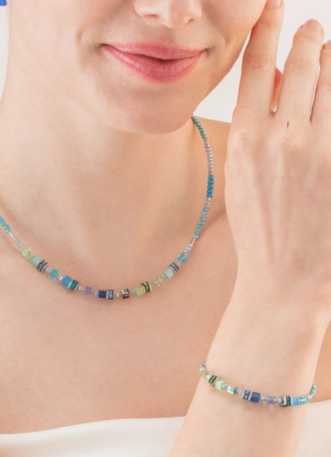 Фото Колье Blue-Green Coeur de Lion 4562/10-0705