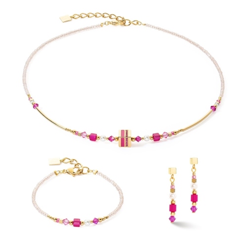 Фото Серьги Pink-Gold Coeur de Lion 4355/21-0416