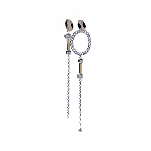 Фото Серьги Moon Paris Ringo асимметричные MR-21.11-260 серебристый