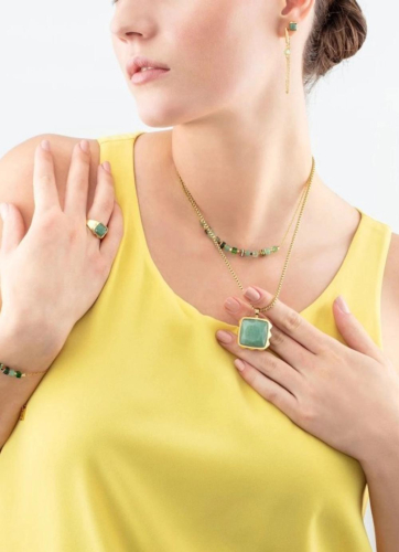 Фото Колье Green-Gold Coeur de Lion 5076/10-0516