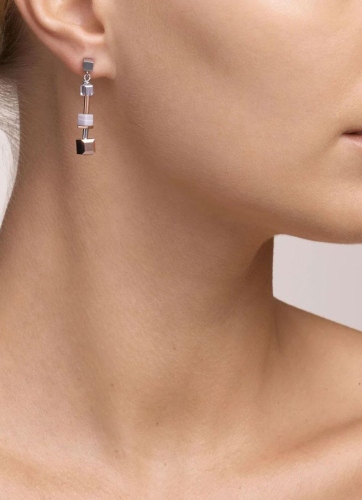 Фото Серьги Rosegold-Silver Coeur de Lion 5061/21-1631